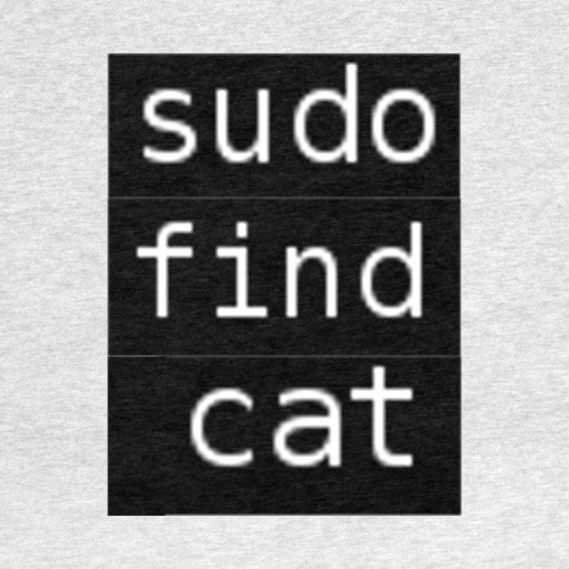 Sudo find cat by findingNull